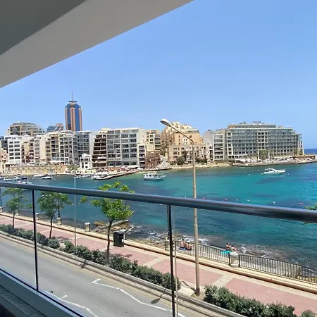 Seafront Luxury 2 Bedroom 3 Bathroom In St Julian's Saint Julian's